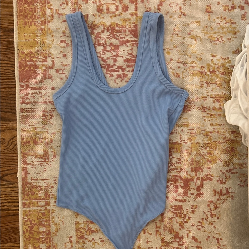 Abercrombie & Fitch Women's Blue Bodysuit